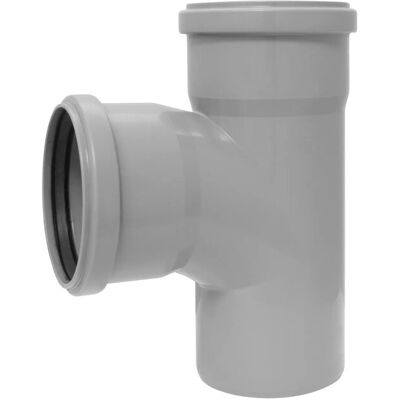 - Tubo HTEA braga 87° Ø 90 x 90 mm - Tubo HTEA braga 87° Ø 90 x 90 mm