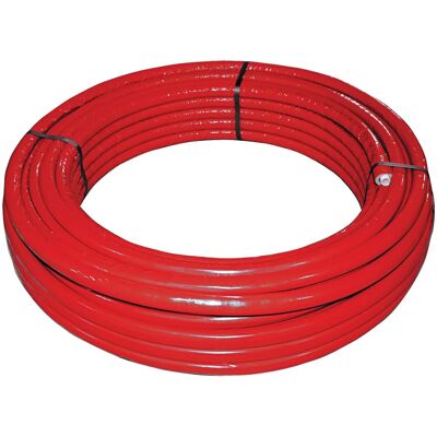 - Rotolo tubo multistrato rosso Ø20 - Rotolo tubo multistrato rosso Ø20