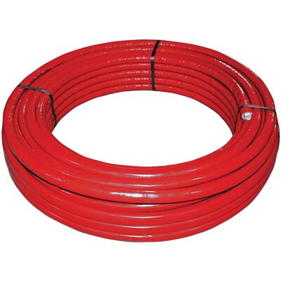 - Rotolo tubo multistrato rosso Ø16 - Rotolo tubo multistrato rosso Ø16