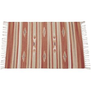 - Tappeto cotone Durrie 70x140 cm terra - Tappeto cotone Durrie 70x140 cm terra