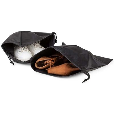 Compactor Sacchetti porta scarpe I Love My Shoes set 2 nero 35x35 cm Compactor Sacchetti porta scarpe I Love My Shoes set 2 nero 35x35 cm