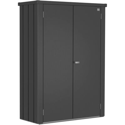 Biohort Armadio da esterno Romeo 181x132x57 cm grigio scuro metallizzato Biohort Armadio da esterno Romeo 181x132x57 cm grigio scuro metallizzato