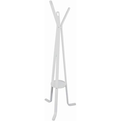 Attaccapanni in legno bianco Vacchetti con 3 braccia - Coat Rack Attaccapanni in legno bianco Vacchetti con 3 braccia - Coat Rack