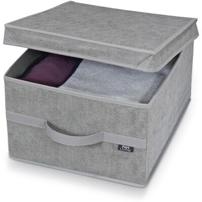 Domopak Living Scatola guardaroba Stone 38x50x24 cm Domopak Living Scatola guardaroba Stone 38x50x24 cm