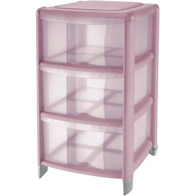 Tontarelli Cassettiera Bambù 3 cassetti alti 39,5x38,5x67 cm Tontarelli Cassettiera Bambù 3 cassetti alti 39,5x38,5x67 cm