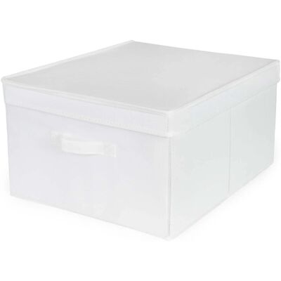 Compactor Scatola pieghevole in tnt Wos taglia L bianco 40x50x25 cm Compactor Scatola pieghevole in tnt Wos taglia L bianco 40x50x25 cm