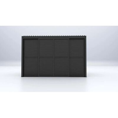 - Pannello scorrevole Calicantus Sliding Blind antracite 4 m - Pannello scorrevole Calicantus Sliding Blind antracite 4 m