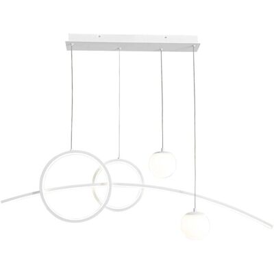 - Sospensione LED Manila 100x10 cm - Sospensione LED Manila 100x10 cm