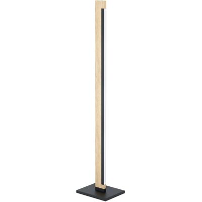 Eglo Lampada a stelo LED Camacho Naturale Nero Eglo Lampada a stelo LED Camacho Naturale Nero
