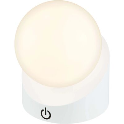 Briloner Lampada da Tavolo Bianca Wireless con Dimmer Touch - Lampada da tavolo Briloner Lampada da Tavolo Bianca Wireless con Dimmer Touch - Lampada da tavolo