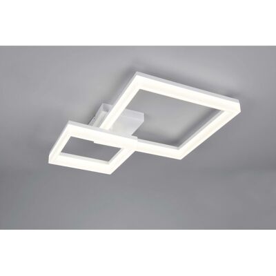 Reality Plafoniera LED Camino metallo 22W 3000lm 4000K L62cm bianco Reality Plafoniera LED Camino metallo 22W 3000lm 4000K L62cm bianco