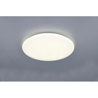 Reality Plafoniera LED Umbria 2500lm 4000K Ø41cm righe alabastro Reality Plafoniera LED Umbria 2500lm 4000K Ø41cm righe alabastro