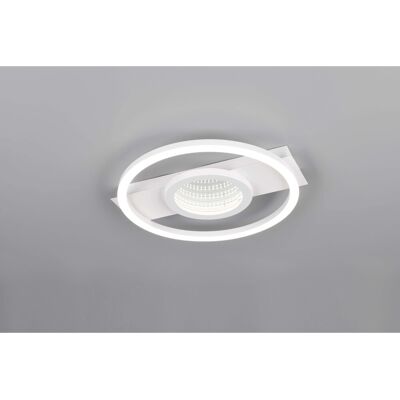 Reality Plafoniera LED Wheleer rotonda 2000lm 4000K Ø36cm bianco opaco Reality Plafoniera LED Wheleer rotonda 2000lm 4000K Ø36cm bianco opaco