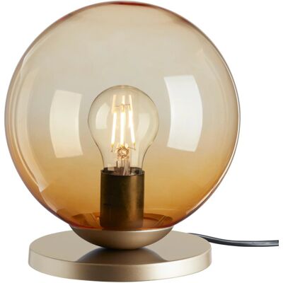 Briloner Lampada vetro ambra d. 20 cm Briloner Lampada vetro ambra d. 20 cm