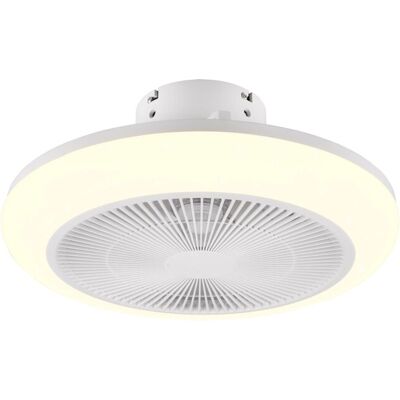 Trio Plafoniera LED con ventilatore cielo stellato Mjolby Ø 45 cm Trio Plafoniera LED con ventilatore cielo stellato Mjolby Ø 45 cm