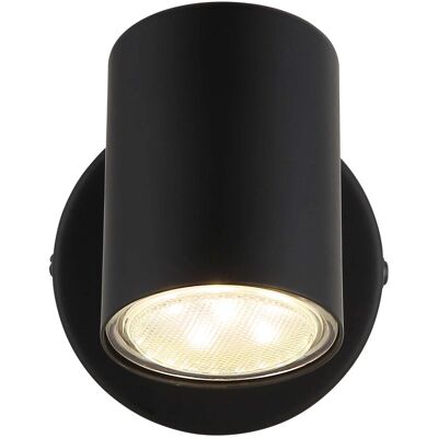 Globo Faretto Walters 80x105 mm nero satinato Globo Faretto Walters 80x105 mm nero satinato
