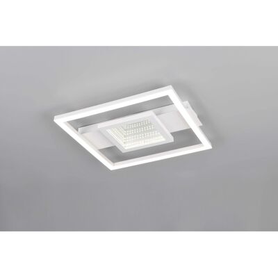 TRIO LIGHTING Wheeler Lampada da Soffitto LED Quadrata Bianca - Lampada da Soffitto TRIO LIGHTING Wheeler Lampada da Soffitto LED Quadrata Bianca - Lampada da Soffitto