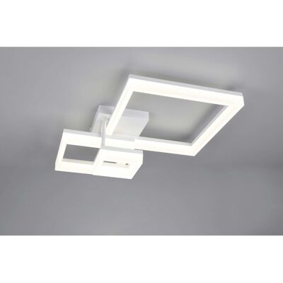 Reality Plafoniera LED Camino metallo 32W 4200lm 4000K L65cm bianco Reality Plafoniera LED Camino metallo 32W 4200lm 4000K L65cm bianco