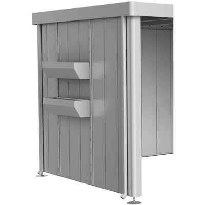 BIOHORT Neo Scatola Piantumazione Argento - 84x197x3.9 cm BIOHORT Neo Scatola Piantumazione Argento - 84x197x3.9 cm