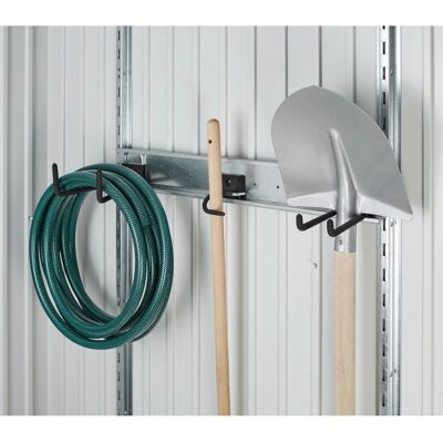 Biohort Set di ganci casetta e armadio attrezzi 4 pz Biohort Set di ganci casetta e armadio attrezzi 4 pz