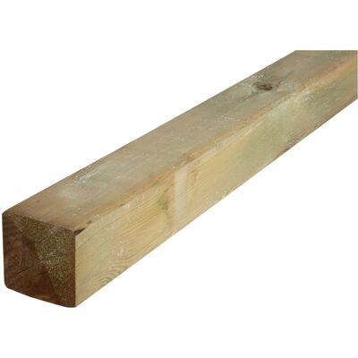 Cerland Palo quadro in legno Ø 7 x H 120 cm Cerland Palo quadro in legno Ø 7 x H 120 cm