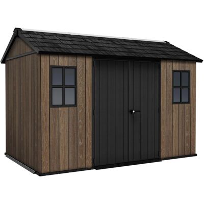 Keter Casetta da giardino in plastica Apex sp 20 mm marr.scuro 6,8 m² Keter Casetta da giardino in plastica Apex sp 20 mm marr.scuro 6,8 m²
