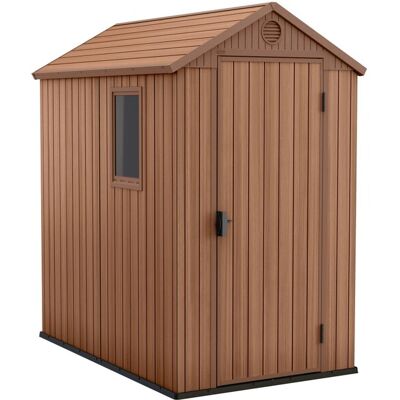 Keter Casetta da giardino in resina Darwin sp. 16 mm marrone 2 m² Keter Casetta da giardino in resina Darwin sp. 16 mm marrone 2 m²