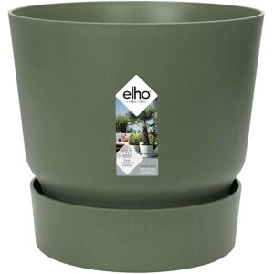 Elho Vaso Greenville Round Verde Ø 24 x B 24 x H 23 cm esterno Elho Vaso Greenville Round Verde Ø 24 x B 24 x H 23 cm esterno