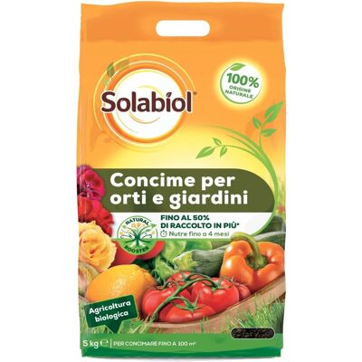Solabiol Concime per orto e giardino 5 kg Solabiol Concime per orto e giardino 5 kg