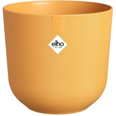 Elho Vaso Jazz Round Giallo Ø 23 x B 23 x H 21 cm interno Elho Vaso Jazz Round Giallo Ø 23 x B 23 x H 21 cm interno
