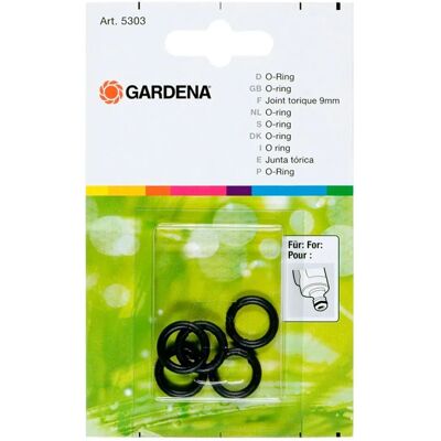 Gardena Anelli O-Ring 9 mm 5 pz Gardena Anelli O-Ring 9 mm 5 pz