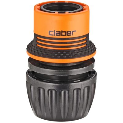Claber raccordo automatico universale 1/2" - 5/8" - 3/4" Ergogrip Claber raccordo automatico universale 1/2" - 5/8" - 3/4" Ergogrip