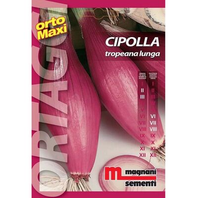 Semi di Cipolla Magnani - Tropeana Lunga - Varietà a Giorno Corto - Semi di Cipolla Semi di Cipolla Magnani - Tropeana Lunga - Varietà a Giorno Corto - Semi di Cipolla