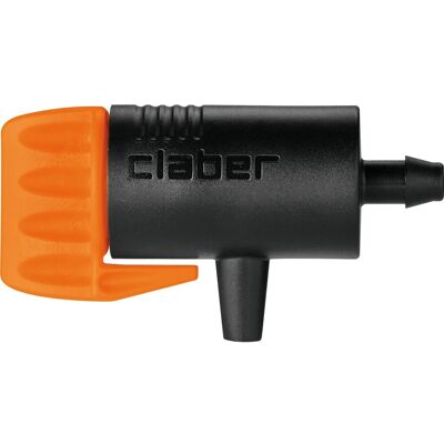 Claber gocciolatore fine linea 0-6 l/h 10 pz Claber gocciolatore fine linea 0-6 l/h 10 pz