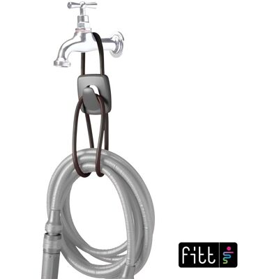 Fitt Gancio a parete per Tubo irrigazione flessibile per UP IKON Fitt Gancio a parete per Tubo irrigazione flessibile per UP IKON