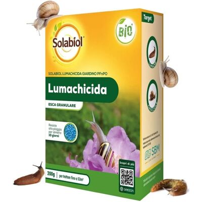 Solabiol Esca granulare Lumachicida Bio pronto uso 200 g Solabiol Esca granulare Lumachicida Bio pronto uso 200 g