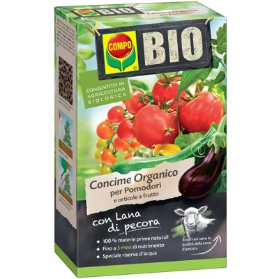 Compo Concime per pomodori e orticole da frutto organico 750 g Compo Concime per pomodori e orticole da frutto organico 750 g