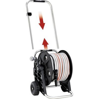 Claber Carrello avvolgitubo Genius Compact Pronto 25 m nero Claber Carrello avvolgitubo Genius Compact Pronto 25 m nero