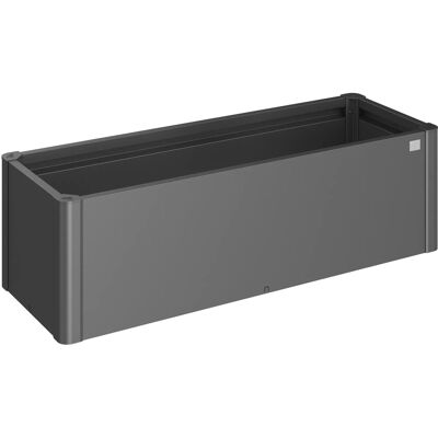 Biohort Fioriera esterno Belvedere Mini grigio scuro metallizzato 45x152x53 cm Biohort Fioriera esterno Belvedere Mini grigio scuro metallizzato 45x152x53 cm
