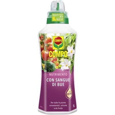 Compo Concime universale per fiori con sangue di bue 1 l Compo Concime universale per fiori con sangue di bue 1 l