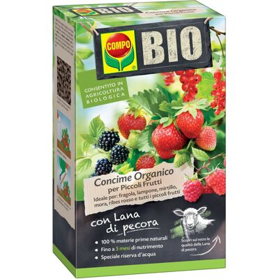 Compo Concime per orto fragole e piccoli frutti Bio 750 g Compo Concime per orto fragole e piccoli frutti Bio 750 g