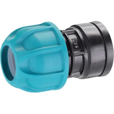 Claber raccordo Ø 25 mm filetto 25 mm (1")F Claber raccordo Ø 25 mm filetto 25 mm (1")F