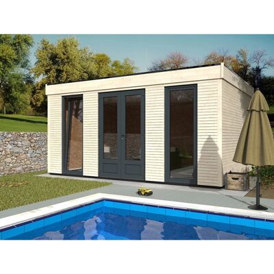 Decor Et Jardin Casetta da giardino in legno semi-abitabile H250xL497xP365 cm 15,25 m² Decor Et Jardin Casetta da giardino in legno semi-abitabile H250xL497xP365 cm 15,25 m²