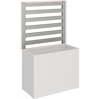 Biohort Sostegno per piante per 1 m lato 100 Grigio quarzo met 1 pz Biohort Sostegno per piante per 1 m lato 100 Grigio quarzo met 1 pz