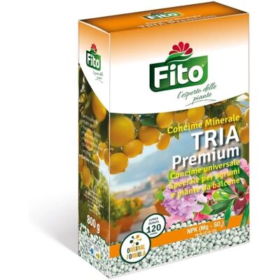 Fito Concime minerale granulare a lento rilascio Tria Premium 800 g Fito Concime minerale granulare a lento rilascio Tria Premium 800 g