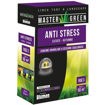 BLUMEN - Concime per tappeti erbosi - Antistress - 1.5 kg - Lawn fertilizer BLUMEN - Concime per tappeti erbosi - Antistress - 1.5 kg - Lawn fertilizer