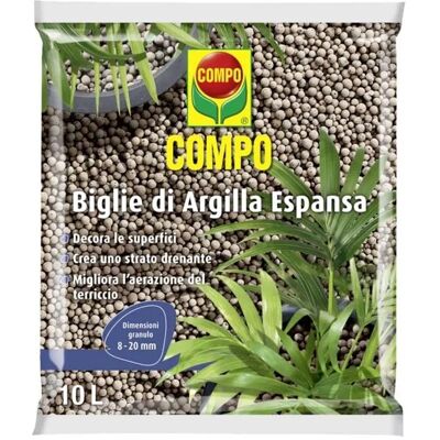 Compo Argilla espansa in biglie 10 l Compo Argilla espansa in biglie 10 l