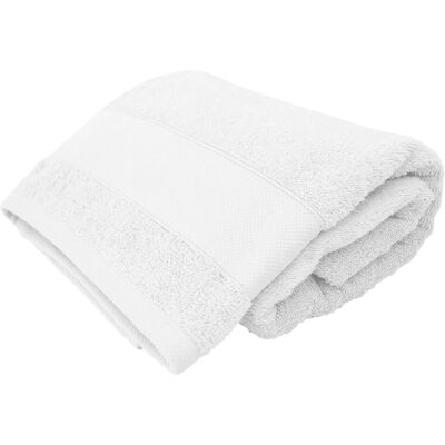 - Asciugamano carezze telo 70x140 cm bianco - Asciugamano carezze telo 70x140 cm bianco