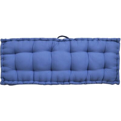 - Cuscino da pavimento Futon colore blu navy 40x120 cm - Cuscino da pavimento Futon colore blu navy 40x120 cm