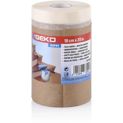 BRICO DEA - 180x20m - Paper backing - Masking Tape BRICO DEA - 180x20m - Paper backing - Masking Tape